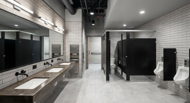 Industrial Bathroom Renovation in Denver County, CO