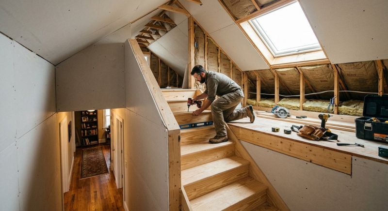 Attic Expansion in Conroe, TX