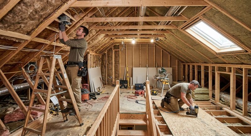 Attic Finishing in Conroe, TX