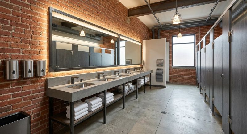 Industrial Bathroom Renovation in North Charleston, SC