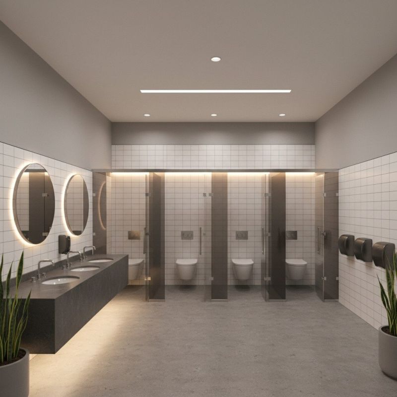 Industrial Bathroom Renovation in Arvada, CO