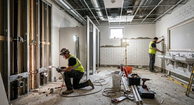 Office Bathroom Renovation in North Charleston, SC