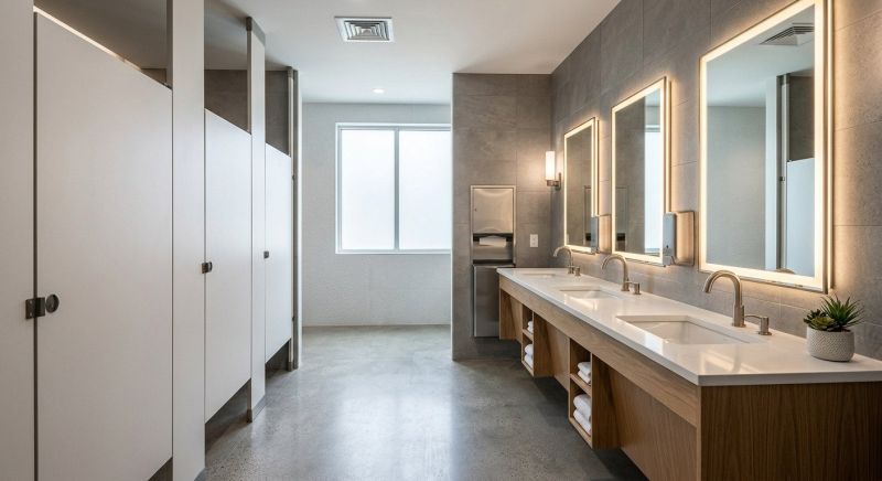 Office Bathroom Renovation in Boulder, CO